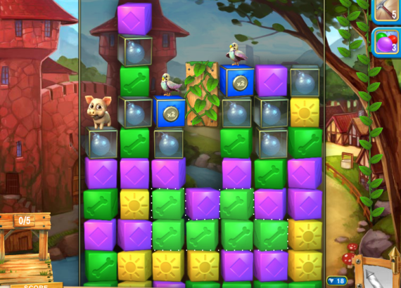 Pet Rescue Saga gameplay