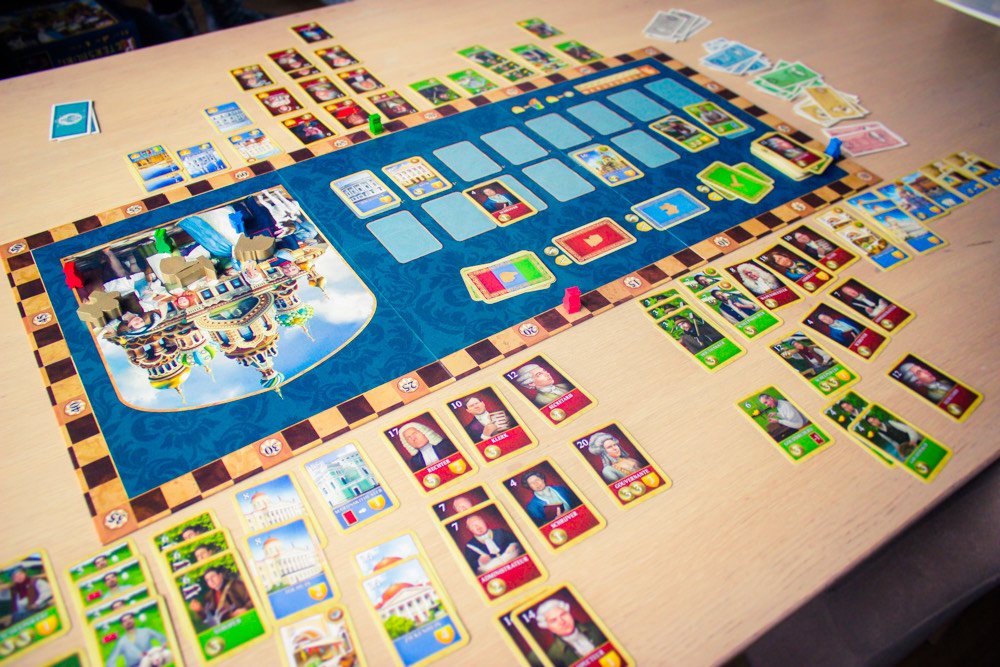 Overzicht van het spel Sint Petersburg
